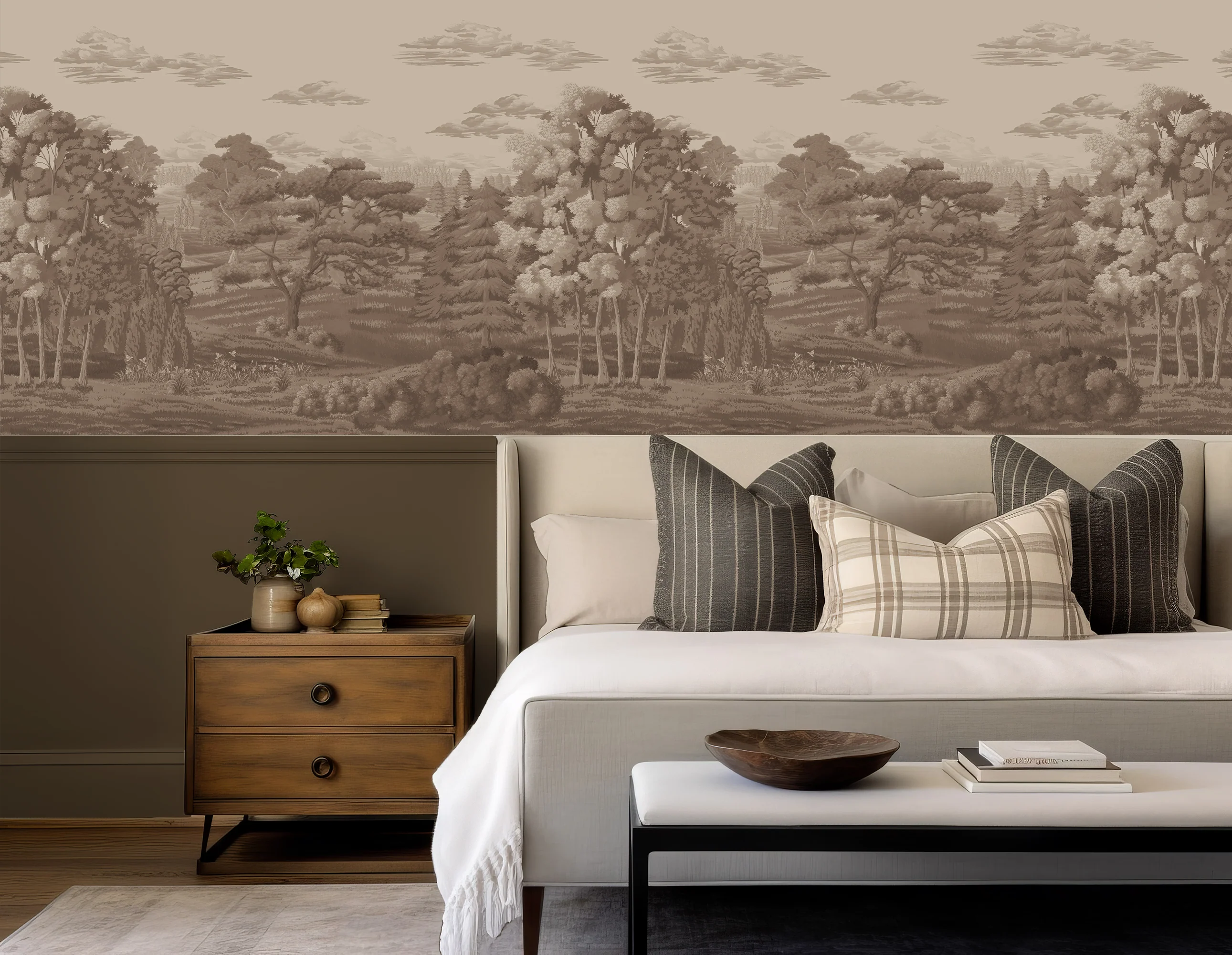 Bridget - Forest Landscape Wallpaper Mural - Image 2